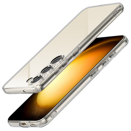 D-Pro Slim Flex TPU Case Etui Silikon do Samsung Galaxy S23+ Plus(Crystal Clear)