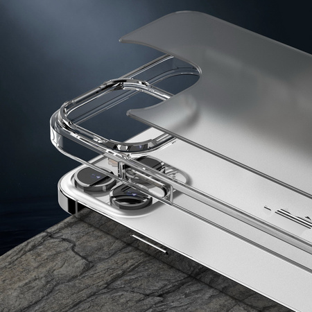 D-Pro Quartz Matte etui matowe obudowa do iPhone 14 Plus (Clear)