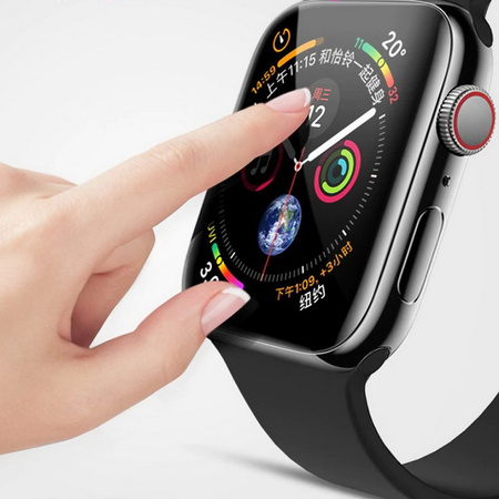 Szkło hartowane 3D z lampą UV LED do Apple Watch 7/8/9 (41mm)