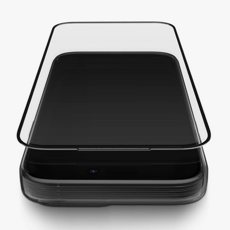Szkło hartowane XHD AR Anti Reflective Glass szybka anty-refleksyjna przeciwodblaskowa do Apple iPhone 16 Pro (Clear / Black Frame)