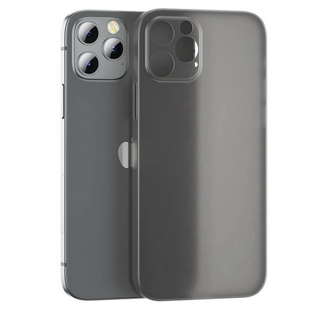 Etui D-Pro Air PP Case 0.4mm ultra cienkie najcieńsze minimalistyczne matowe iPhone 15 Pro Max (Tytanowy)