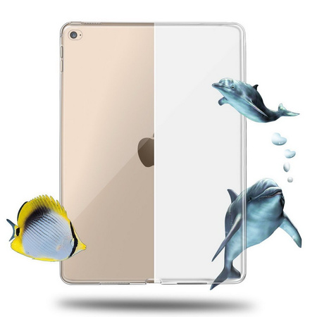 D-Pro TPU Soft Gel Case Etui Silikon iPad Air 2 (Clear)