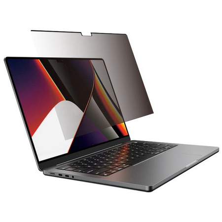 Folia Privacy Anti-Glare Magnetic prywatyzująca antyodblaskowa matowa mocowanie magnetyczne z filtrem Anti-BlueRay na ekran do MacBook Air 15 M2/M3/M4 (A2941/A3114/A3241) (2023-2025)
