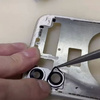 Uszczelka ring podkładka gumowa pod tylny aparat kamerę po laserowej wymianie tylnej klapki do Apple iPhone serii 11 12 13 14 15 (Biały)