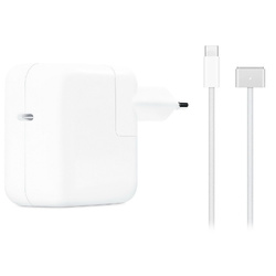 Ładowarka zasilacz sieciowy USB-C 30W PD A1882 do Apple MacBook Air 13 15 + kabel MagSafe 3 200cm