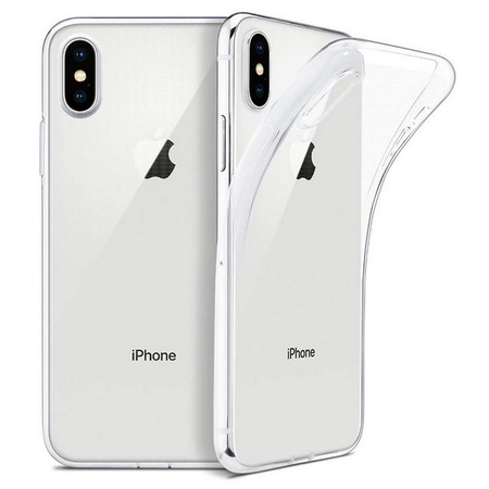 Etui D-Pro TPU Case obudowa silikonowa iPhone X/XS (Przezroczysty)
