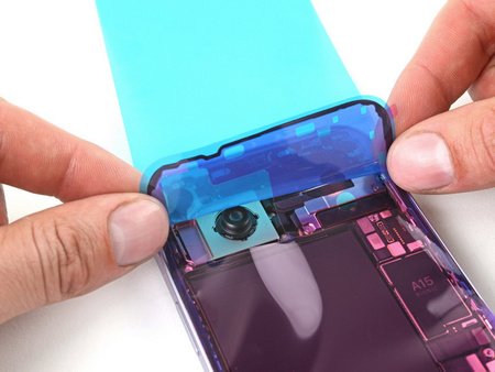 Uszczelka montażowa taśma dwustronna korpusu i tylnej klapki iPhone 16e