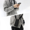 Crossbody Clear Hooks XL Strap etui z paskiem na szyję do iPhone 13 Pro Max (Clear/Black)