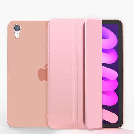 D-Pro Smart Case TPU Soft-Gel Back Cover - iPad Mini 6 (Black)