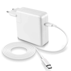 Ładowarka zasilacz sieciowy USB-C 87W PD Power Delivery A1719 do Apple MacBook Pro 13 14 15 16  + kabel 2x USB-C 300cm