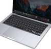 Osłona silikonowa nakładka na klawiaturę do MacBook Pro 14/Pro 16 M1/M2/M3/M4 / Air 13/Air 15 M2/M3/M4 (EU) (Czarny)