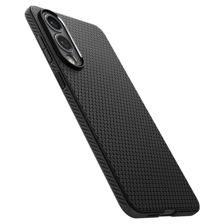 Etui Spigen Liquid Air Case obudowa do Samsung Galaxy S25 Edge (Czarny)