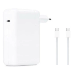 Ładowarka zasilacz sieciowy USB-C 140W PD Power Delivery A2452 do Apple MacBook Pro 16 + kabel 2x USB-C 200cm