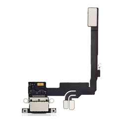 Gniazdo złącze port dock ładowania taśma flex USB-C do Apple iPhone 16 Pro (OEM Oryginał) (Czarny)