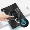 Etui D-Pro 360 Armor Strap Case obudowa pancerna z uchwytem na rękę i paskiem na ramię do Samsung Galaxy Tab S10 FE Plus 13.1" 2025 SM-X620/X626 (Czarny)
