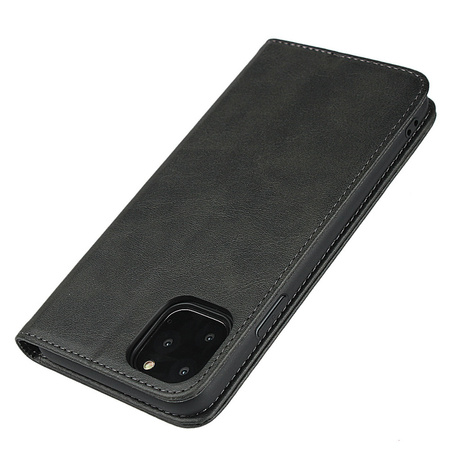 D-Pro Flip Cover Wallet Case etui z klapką magnetyczną portfel iPhone 14 (Black)