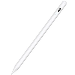 Rysik D-Pro Stylus Pen Pencil 2 Gen. Palm Rejection do rysowania dla Apple iPad (2018-2025) iPad 6/7/8/9/10/11 iPad Mini 5/6/7 iPad Air 3/4/5/6/7/M2/M3 Air 13" M2/M3 iPad Pro 11" 1/2/3/4/5/6/M4/M5 iPad Pro 12.9" 3/4/5/6 iPad Pro 13" 7/8/M4/M5 (Biały)