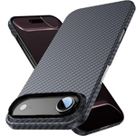 Etui D-Pro Carbon Kevlar® Air Slim Case 1500D MagSafe magnetyczna mocna cienka obudowa do Apple iPhone 17 Air (Czarny)