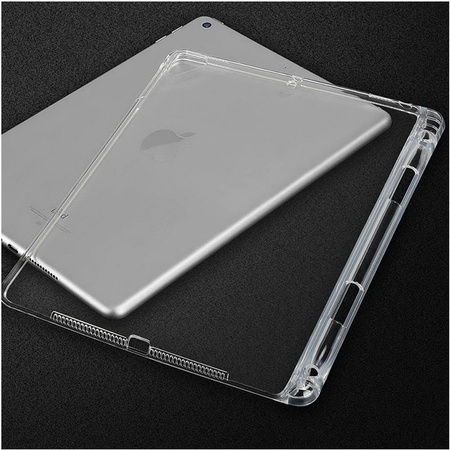 Etui D-Pro TPU Case pokrowiec obudowa z miejscem na rysik do Apple iPad Mini 1/2/3/4/5 (2012/2013/2014/2015/2019) (Przezroczysty)