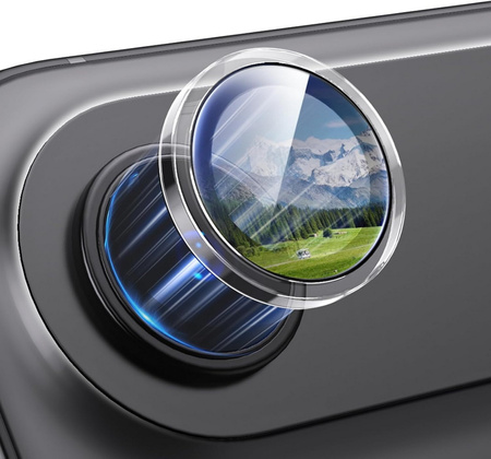 Szkło na aparat Eagle Eye Camera Glass szkiełko na kamerę obiektyw tylny do Apple iPhone 17 Air (Przezroczysty)