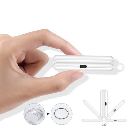 Ładowarka Fold Duo Q500 do MagSafe iPhone / Apple Watch / AirPods (White)