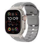 Pasek D-Pro Metro Band opaska sportowa do Apple Watch 4/5/6/7/8/9/10/11/SE/Ultra 1/2/3 44/45/46/49mm (Szary)