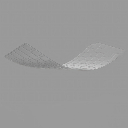 Osłona silikonowa nakładka na klawiaturę do Apple do MacBook Pro 14/Pro 16 M1/M2/M3/M4/M5 (2021-2025) / Air 13/Air 15 M2/M3/M4 (2022-2025) (EU) (Przezroczysty)