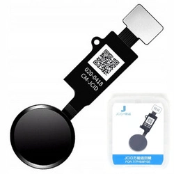 JCID 6th Gen. Home Button działający uniwersalny przycisk guzik do iPhone 7/7+/8/8+/SE 2020/SE 2022 (Black)