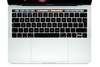 Nakładka osłona silikonowa na klawiaturę laptopa Apple MacBook Pro 13 (A1706/A1989/A2159) / Pro 15 (A1707/A1990) TouchBar (Layout USA) (Czarna)