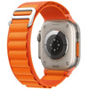Pasek opaska sportowa D-Pro Alpine Loop pasek opaska do Apple Watch 4/5/6/7/8/9/10/11/SE/Ultra 1/2/3 44/45/46/49mm (Pomarańczowy)