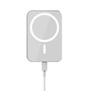 Ładowarka samochodowa magnetyczna uchwyt MagSafe do iPhone 12 13 14 15 (White)
