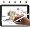 Rysik D-Pro Stylus Pen Pencil 2 Gen. Palm Rejection / Tilt Sensing precyzyjny do rysowania dla Apple iPad (2018-2025) iPad 6/7/8/9/10/11 iPad Mini 5/6/7 iPad Air 3/4/5/6/7/M2/M3 iPad Pro 11" 1/2/3/4/5/M4 iPad Pro 12.9" 3/4/5/6 iPad Pro 13" 7 M4 (Złoty)