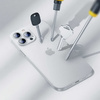 Etui D-Pro Air PP Case 0.4mm ultra cienkie najcieńsze minimalistyczne matowe iPhone 15 (Biały)