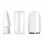 Zestaw 3w1 Końcówka + adapter + czapka do Apple Pencil 1