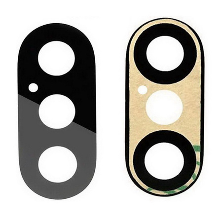 Szkło aparatu tylne szkiełko kamery oczko oko soczewka szybka tył + klej iPhone X