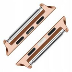 Zestaw zapięć adapterów do paska Apple Watch 4/5/6/7/8/9/10/11/SE/Ultra 1/2/3 44/45/46/49mm (2 szt.) (Różowe złoto)