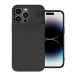 Nillkin CamShield Silicone MagSafe etui magnetyczne z przysłoną kamery do iPhone 14 Pro (Black)