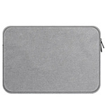Torba D-Pro Oxford Canvas Sleeve etui futerał pokrowiec do laptopa Dell HP Lenovo Apple MacBook 13-14" (Jasny Szary)