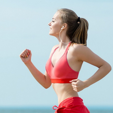 Linka D-Pro Strap pasek na szyję do słuchawek Apple AirPods 1/2/3/4 / Pro 1/2/3 (Biały)