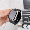 Pasek D-Pro Orablu Silicone Band opaska sportowa do Apple Watch 1/2/3/4/5/6/7/8/9/10/SE/Ultra 42/44/45/46/49mm (Czarny)