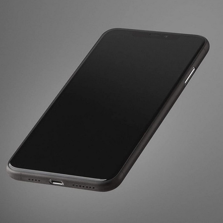 Etui D-Pro Air PP Case 0.4mm ultra cienkie najcieńsze minimalistyczne matowe iPhone XS Max (Czarny)