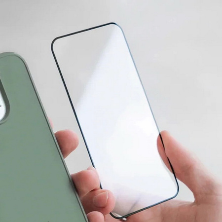 Szkło hartowane XHD Silicone Edge Glass szybka ochronna na ekran z gumową ramką do Apple iPhone 14 Pro