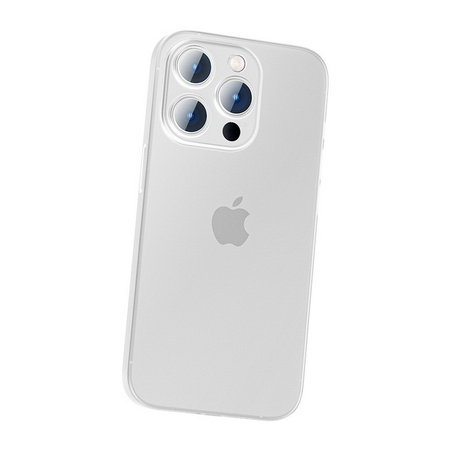 Etui D-Pro Air PP Case 0.4mm ultra cienkie najcieńsze minimalistyczne matowe iPhone 15 Pro Max (Biały)