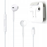 Słuchawki douszne MFC Lightning przewodowe z mikrofonem do Apple iPad iPhone 5S SE 6 7 8 SE2 SE3 X XS 11 12 13 14 mini Plus Pro Max