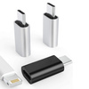 Adapter przejściówka Lightning do USB-C Type-C (Black)