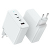Ładowarka sieciowa 100W zasilacz adapter 3xUSB-C 1x USB-A szybkie ładowanie PD do Apple MacBook iPad Air/Pro iPhone 12/13/14/15/16/17