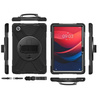 Etui D-Pro 360 Armor Strap Case obudowa pancerna z uchwytem na rękę i paskiem na ramię do Lenovo Tab M11 10.95" (TB-330FU/TB-330XU/ TB-330FC) / Lenovo Tab K11 2024 / Lenovo Xioxin Pad 2024 (Czarny)