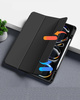 Etui D-Pro Smart Cover Case pokrowiec obudowa z klapką z uchwytem na rysik do Apple iPad Pro 11" 5 Gen. M4 (2024) / 6 Gen. M5 (2025) (Czarny)