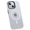 Etui Benks Lucid Armor obudowa matowa magnetyczna MagSafe iPhone 14 Plus / 15 Plus (Biały)