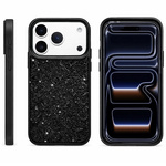 D-Pro Crystal Sparkle etui hybrydowe błyszczące z kryształkami do Apple iPhone 17 Pro (Czarny)